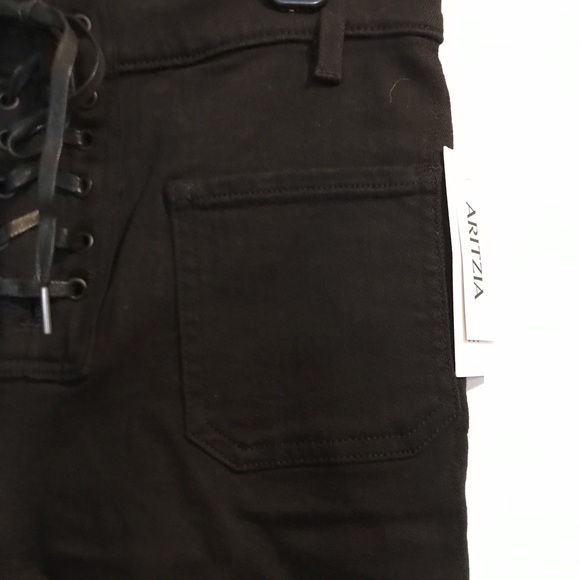 Aritzia lace up skinny jeans - Picture 5 of 7